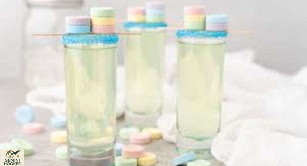 Sweet Recipe Tart Shots: A Child-Like Cocktail with Candy Flavour